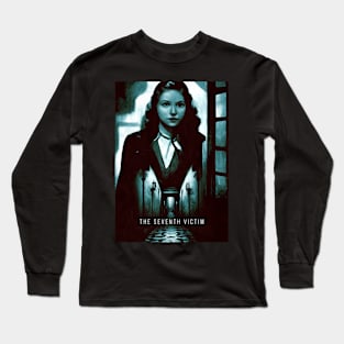 The Seventh Victim (1943) Long Sleeve T-Shirt